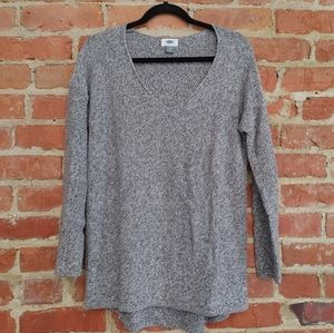 Old Navy light gray v-neck sweater